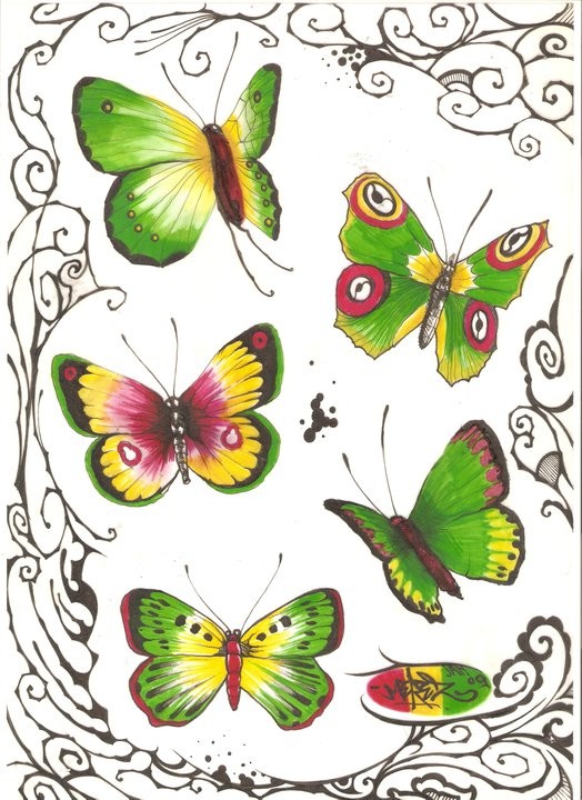 Jarretière Tatouée Dessin Jarretière Tatouée Dessin